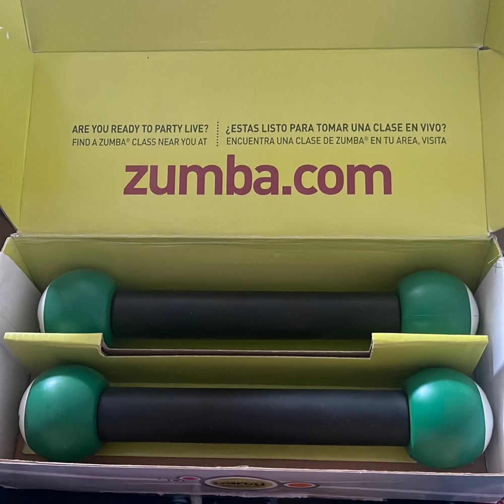 Zumba Complete Total body Transformation System, 2 toning sticks